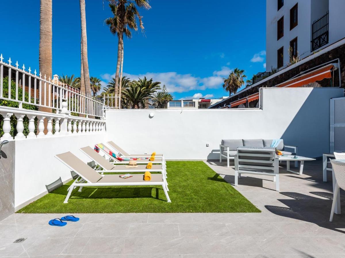 74 Parque Santiago 2 Sea Front Apartment Playa de las Americas  Luaran gambar